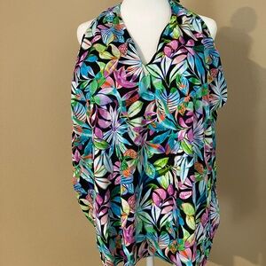 Swimsuit top, tank style, size 26